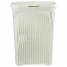 Curver Style Natural Wasbox 40 Liter Wit